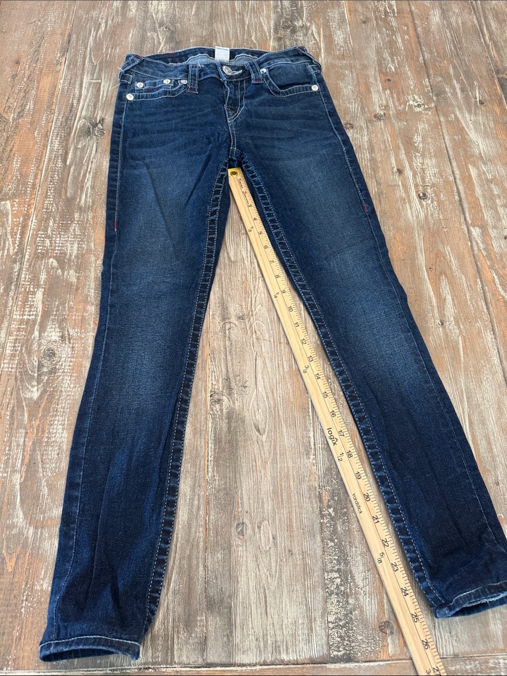Dark Wash Women’s Slim Jeans - Blue
True Religion